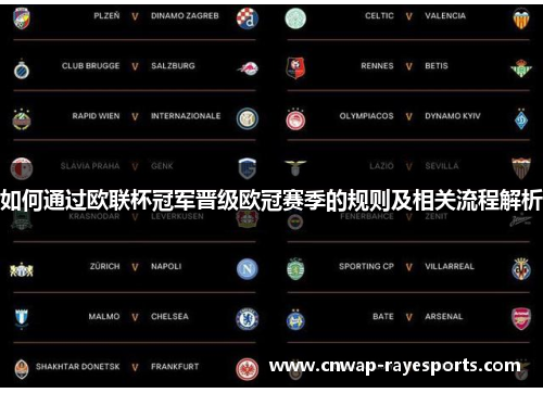 如何通过欧联杯冠军晋级欧冠赛季的规则及相关流程解析